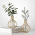 Iron Framed Hydroponic Vase Vases