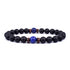 Volcanic Stone Bracelet Black IV Men's Bracelet