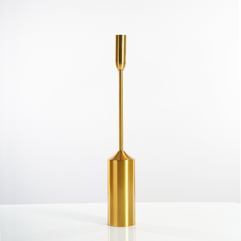 Gold Pillar Candle Holders Tall Candle Holders