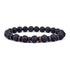 Volcanic Stone Bracelet Black XIII Men's Bracelet