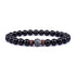 Volcanic Stone Bracelet Black I Men's Bracelet