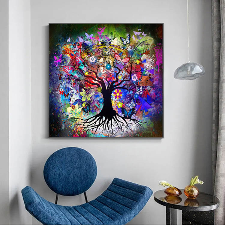 Tree Of Life Canvas Painting Morphing Canvas