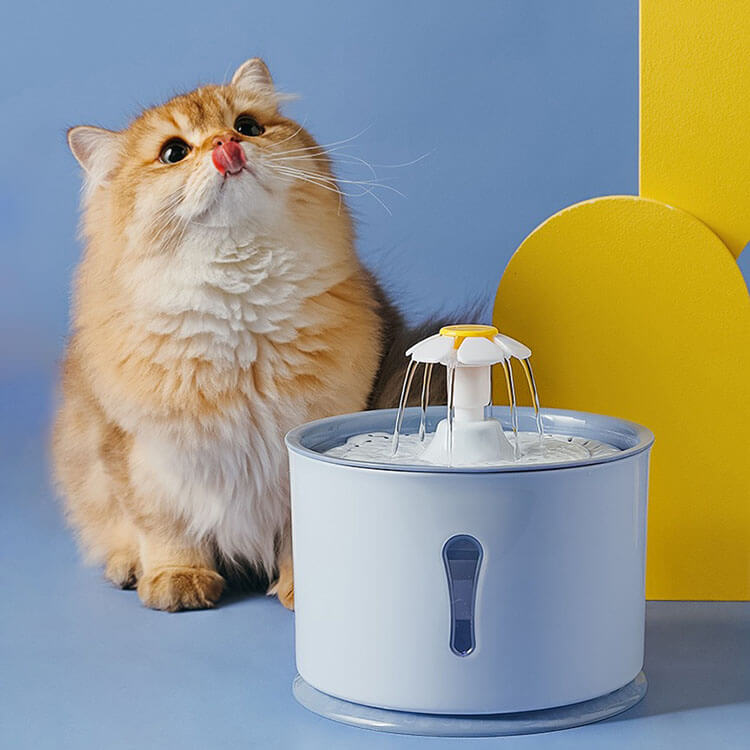 Cat Drinking Water Fountain - Automatic LED Cat Water Dispenser Cat Water Fountain