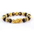 Feng Shui Obsidian Stone Beads Bracelet Feng Shui Obisidian Bracelet