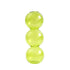 Crystal Glass Bubble Vase Green - Small Glass Vase