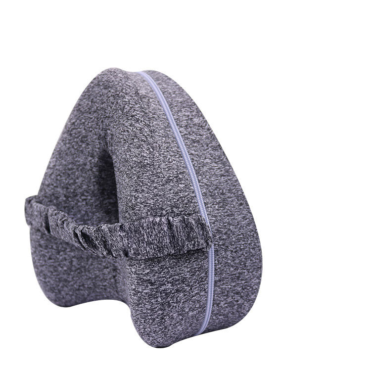Trend™ Orthopedic Knee Pillow - Leg Pillow for Side Sleepers Gray - with Strap 25 x 20 x 10cm Orthopedic Leg Pillow