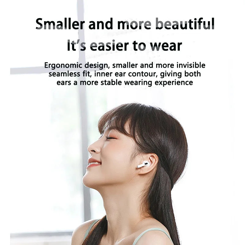 Pro 4 TWS Wireless Bluetooth Headphones - Waterproof Earbuds with Mic for Xiaomi and iPhone