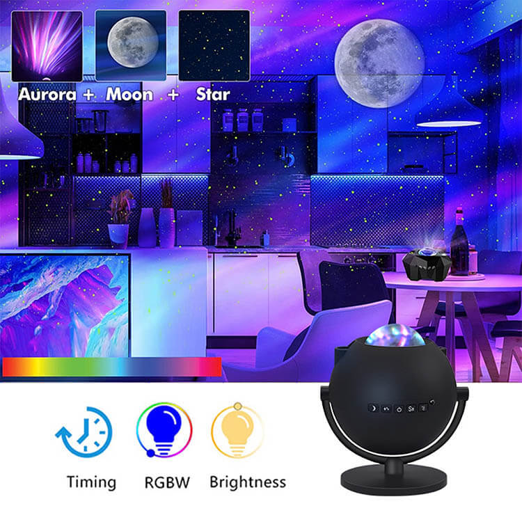 Galaxy Starry Sky Projector with Bluetooth and App Control Galaxy Star Projector