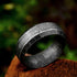 Viking Tree of Life Stainless Steel Ring - Vintage Celtic Knot Rune Jewelry for Men VK-4 Black Men's Rings