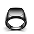 Stylish Stainless Steel Men's Ring - Classic Round Finger Band Jewelry Gift Style 6 Men's Rings