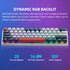 Mini Mechanical Keyboard - 60% Form Factor, 61 Keys, Wired, RGB Backlit