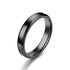 Stylish Stainless Steel Men's Ring - Classic Round Finger Band Jewelry Gift Style 3 Men's Rings