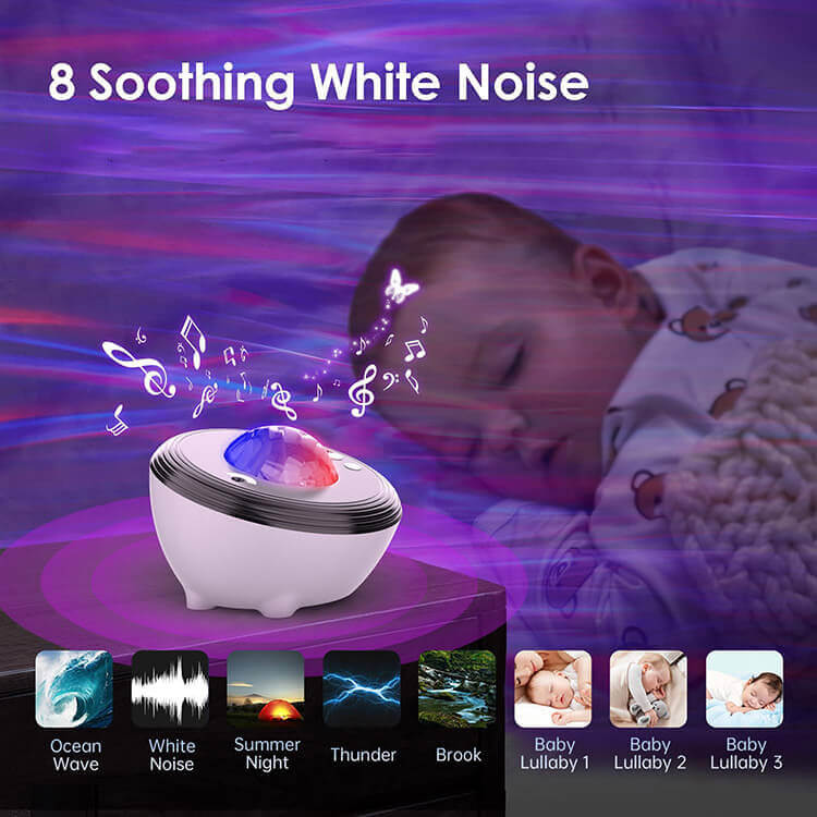 Galaxy Night Lights Star Projector with Bluetooth Speaker and App Control Galaxy Star Projector