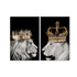 Lion King & Lioness Queen Canvas Lion King & Lioness Queen III Canvas