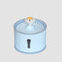 Cat Drinking Water Fountain - Automatic LED Cat Water Dispenser Blue - Plastic Tray Cat Water Fountain