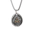 Eye of Horus Necklace - Ancient Egypt Protection Pendant Style 22-Silver Men's Necklace