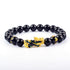 Feng Shui Obsidian Stone Beads Bracelet Feng Shui Obisidian Bracelet