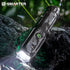 4-Mode LED Flashlight - Telescopic Zoom Tactical Torch, USB Rechargeable, Long-Range Camping Light