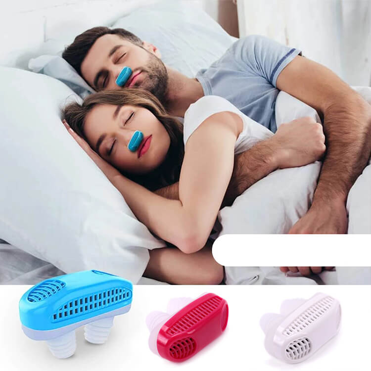Premium Micro CPAP Anti Snoring Device Blue CPAP Anti Snoring Device