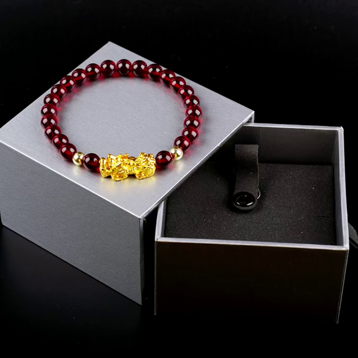 Feng Shui Obsidian Stone Beads Bracelet Feng Shui Obisidian Bracelet