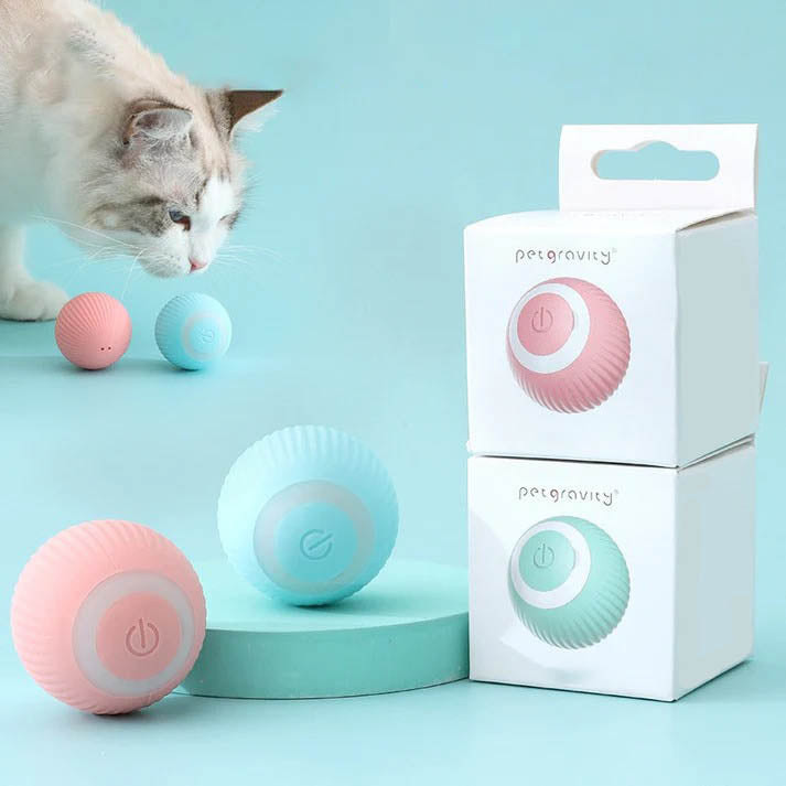 Smart Rolling Cat Ball Toy Cat Ball Toy