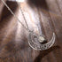 Moon Pendant Necklace Women's Necklace