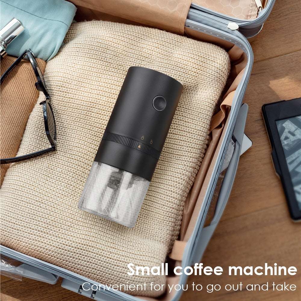 Electric Portable Coffee Grinder - Rechargeable Kitchen Dining & Bar
