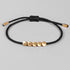 Tibetan and Buddhist Braided Handmade Copper Beads Bracelet Black Single B Tibetan Buddhist Bracelet