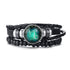 Zodiac Multilayer Leather Bracelet Capricorn Bracelet