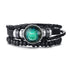 Zodiac Multilayer Leather Bracelet Taurus Bracelet