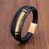 Multilayer Braided Viking Bracelet for Men Gold 1 Men's Bracelet