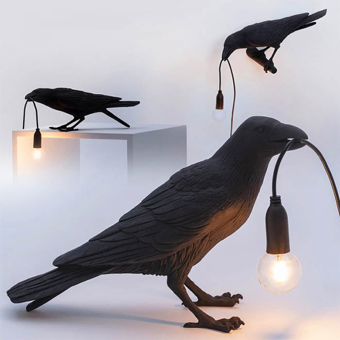 The Raven Bird Lamp Table Lamp