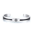 Viking Bangle, Silver-Tone Cuff Bracelet Connection - Silver Men's Bracelet