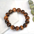 Natural Stone Beads Bracelet Yellow Τiger Εyes Natural Stone Bracelet