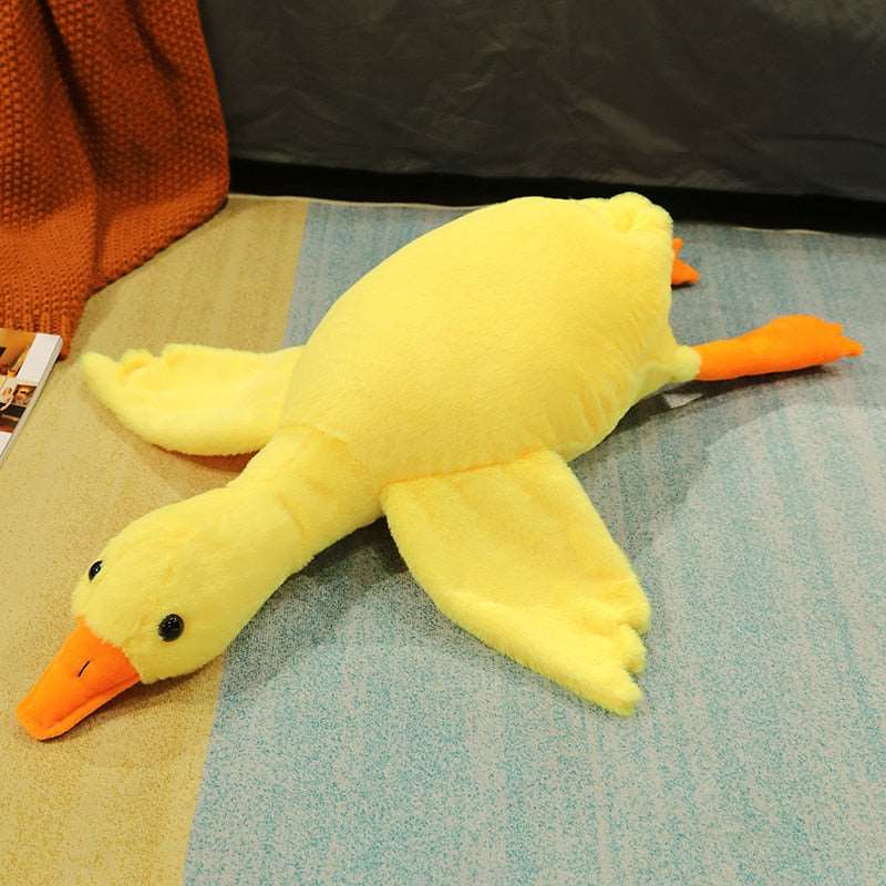 Huge Cute Goose Duck Doll Yellow Duck Doll