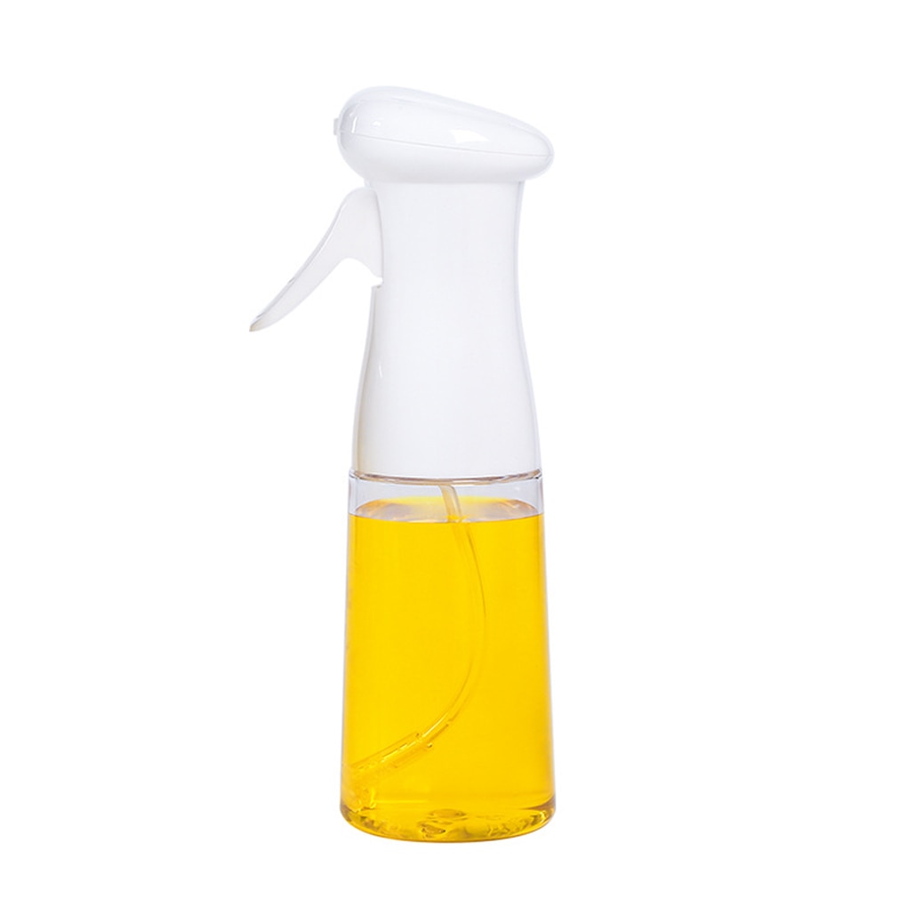 Olive Oil Sprayer 210ml for Cooking and BBQ Nozzle Spray White Kitchen Dining & Bar