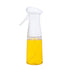 Olive Oil Sprayer 210ml for Cooking and BBQ Nozzle Spray White Kitchen Dining & Bar