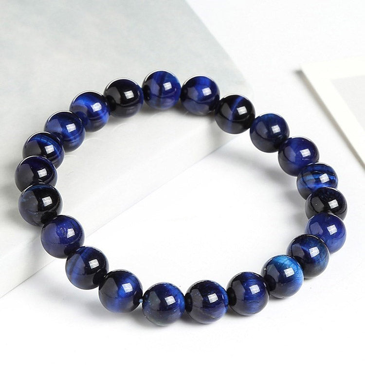 Natural Stone Beads Bracelet Royal Blue Natural Stone Bracelet