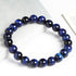 Natural Stone Beads Bracelet Royal Blue Natural Stone Bracelet