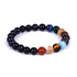Galaxy Planets and Solar System Bracelet AO 8mm-8mm Galaxy Planets Bracelet