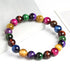 Natural Stone Beads Bracelet Muticolor Natural Stone Bracelet