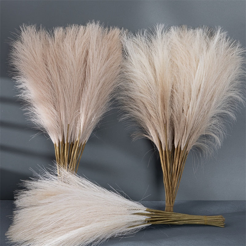 Fluffy Pampas Grass 55cm - Decorative Dried Flowers Pampas Grass