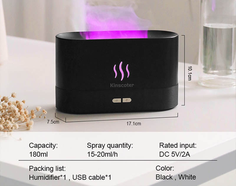 Aromatherapy Humidifier and Air Purifier Humidifiers & Oil Diffusers
