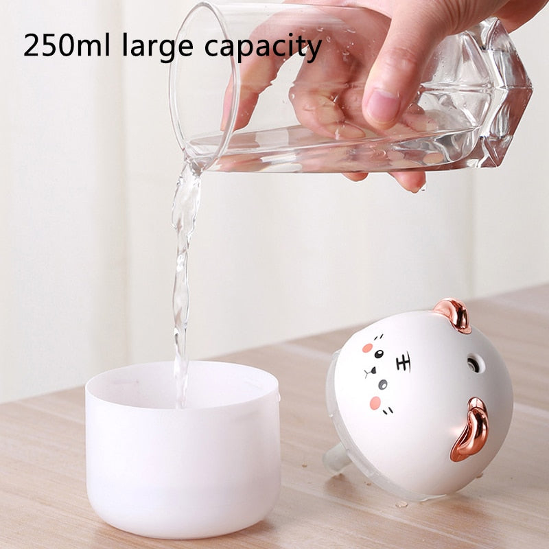 Colorful Atmosphere Humidifier 250ml Humidifiers & Oil Diffusers